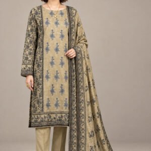 LAWN EMBROIDERED UNSTITCHED 3PC