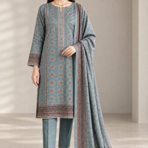LAWN EMBROIDERED UNSTITCHED 3PC