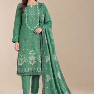 LAWN EMBROIDERED UNSTITCHED 3PC