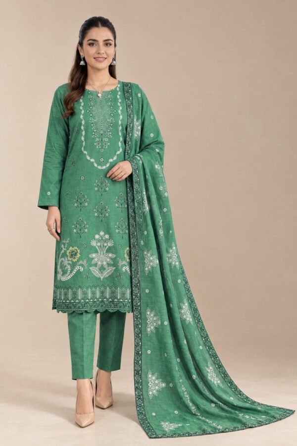 LAWN EMBROIDERED UNSTITCHED 3PC