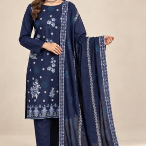 LAWN EMBROIDERED UNSTITCHED 3PC