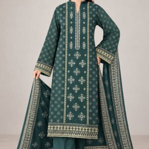 LAWN EMBROIDERED UNSTITCHED 3PC