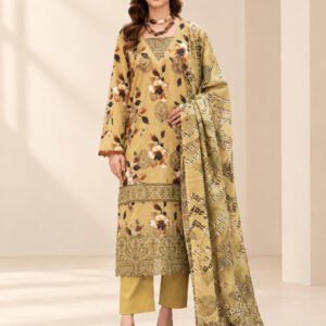 LAWN EMBROIDERED UNSTITCHED 3PC