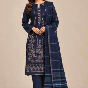 LAWN EMBROIDERED UNSTITCHED 3PC