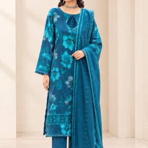 LAWN EMBROIDERED UNSTITCHED 3PC